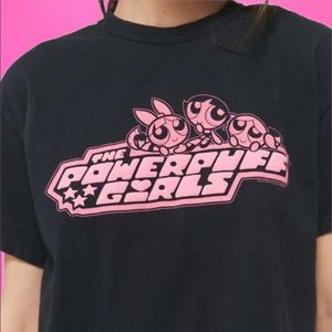 Powerpuff Girls Black and Pink Tee